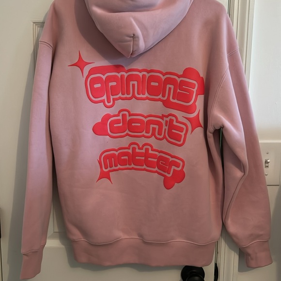ODM Hooded Pink Sweatshirt Size M NWOT - Picture 4 of 5